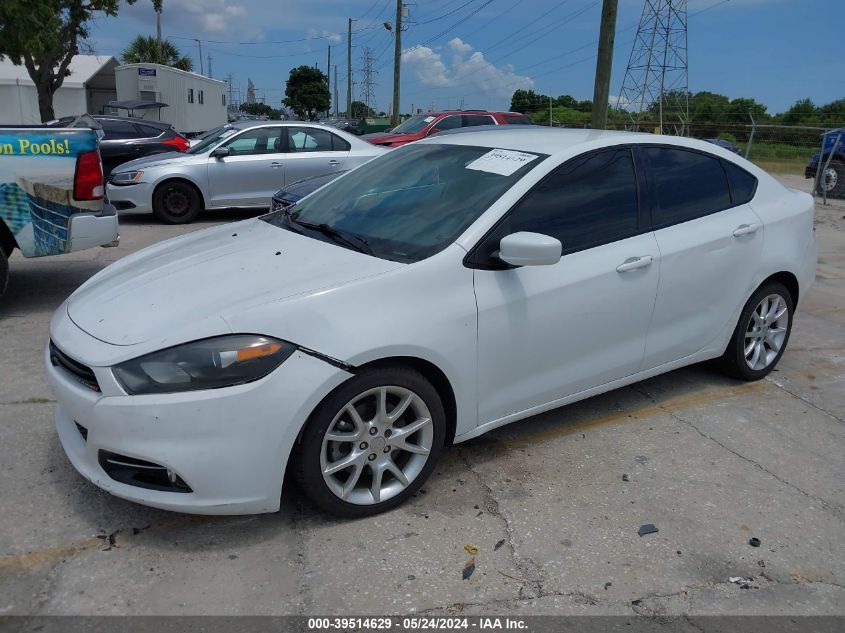 2013 Dodge Dart Sxt VIN: 1C3CDFBA3DD329143 Lot: 39514629