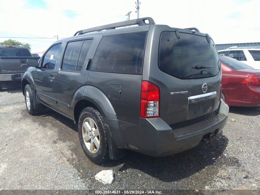 2008 Nissan Pathfinder Se VIN: 5N1AR18U28C660036 Lot: 39514631
