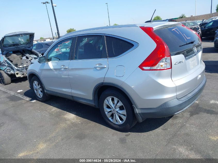 2013 Honda Cr-V Ex-L VIN: 2HKRM3H7XDH502585 Lot: 39514634