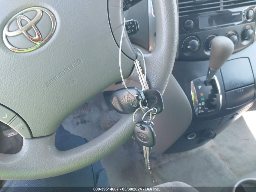 2008 Toyota Sienna Le VIN: 5TDZK23C78S149193 Lot: 39514667