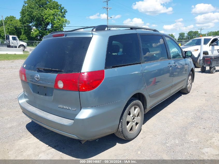 2008 Toyota Sienna Le VIN: 5TDZK23C78S149193 Lot: 39514667