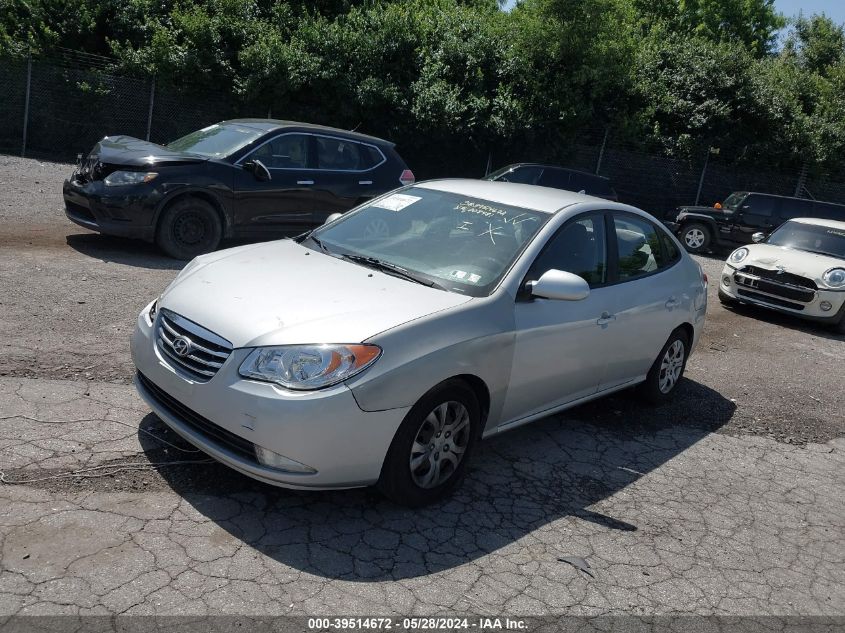 2010 Hyundai Elantra Gls VIN: KMHDU4AD8AU008481 Lot: 39514672