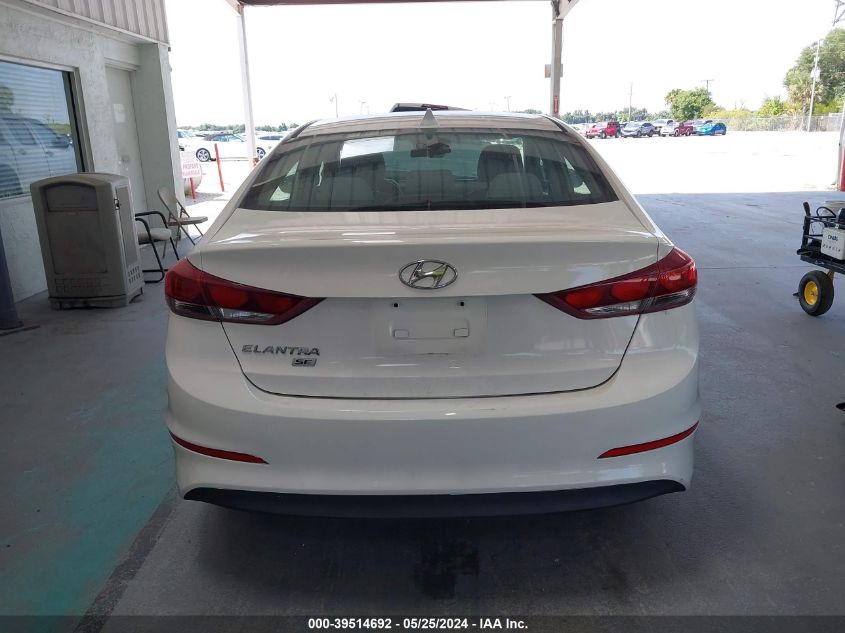 2017 Hyundai Elantra Se VIN: 5NPD74LF9HH188455 Lot: 39514692