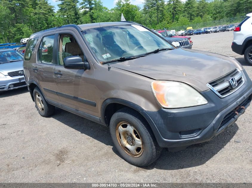 2004 Honda Cr-V Lx VIN: SHSRD774X4U251881 Lot: 39514703