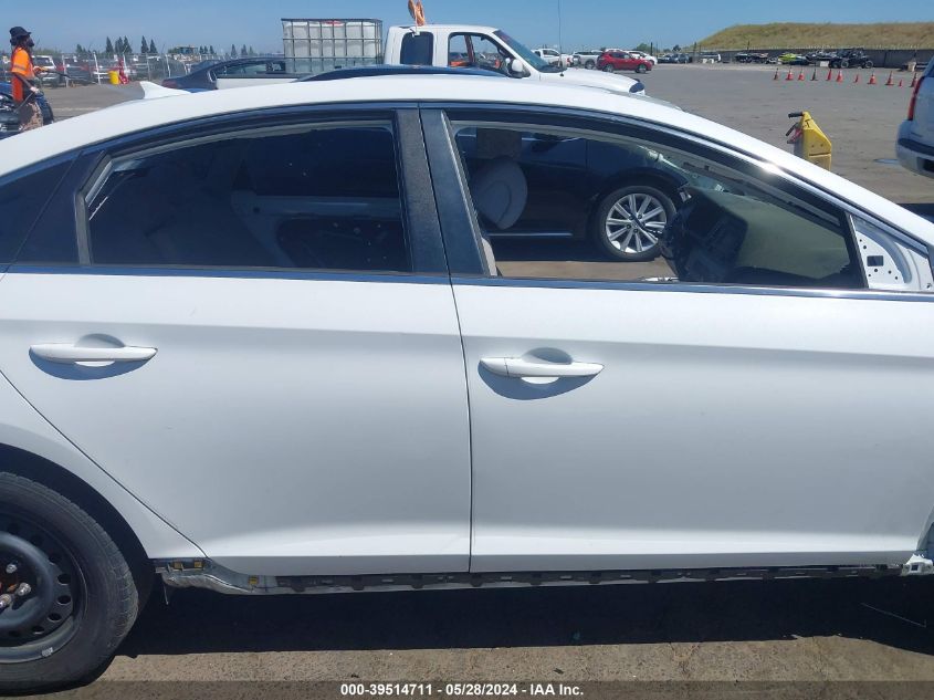 2015 Hyundai Sonata Se VIN: 5NPE24AF5FH191839 Lot: 39514711