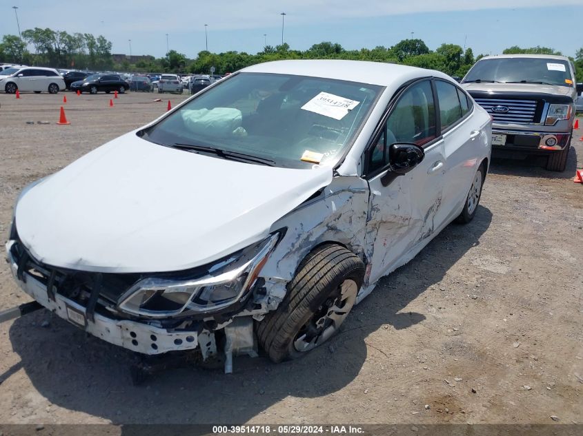 2019 Chevrolet Cruze Ls VIN: 1G1BC5SM3K7119256 Lot: 39514718