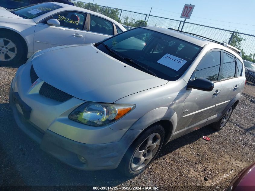 2003 Pontiac Vibe VIN: 5Y2SL62843Z418924 Lot: 39514725