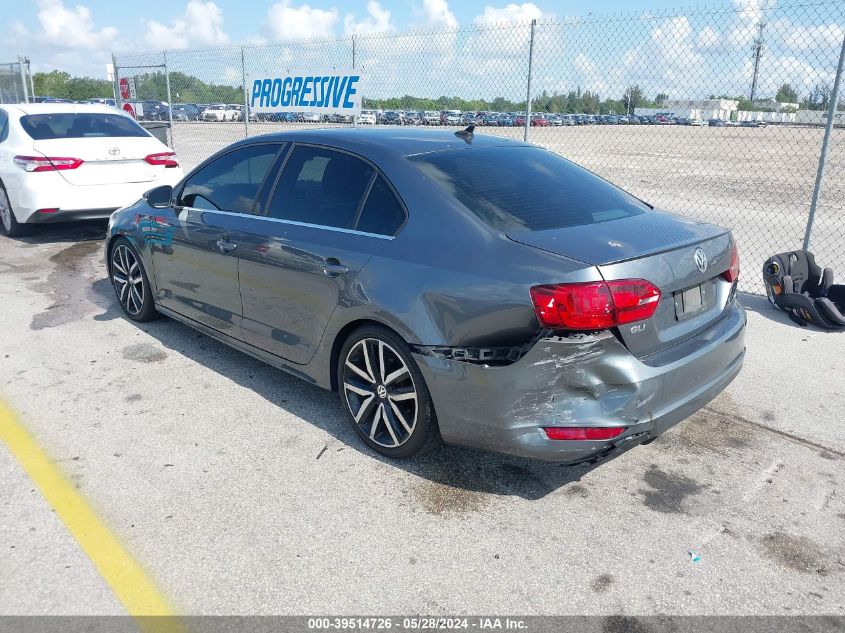 2013 Volkswagen Jetta Gli VIN: 3VW567AJ5DM234168 Lot: 39514726