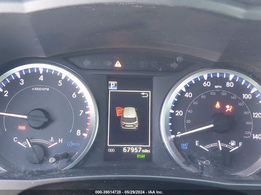 2019 Toyota Highlander Le/Le Plus VIN: 5TDZZRFHXKS358754 Lot: 39514728