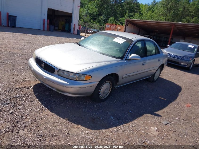 2002 Buick Century Limited VIN: 2G4WY55J221175063 Lot: 39514729