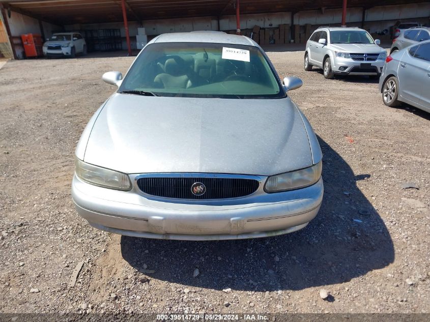 2002 Buick Century Limited VIN: 2G4WY55J221175063 Lot: 39514729