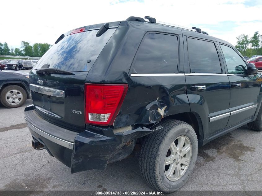 2008 Jeep Grand Cherokee Overland VIN: 1J8HR682X8C234604 Lot: 39514733