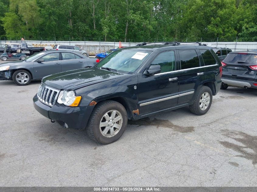 2008 Jeep Grand Cherokee Overland VIN: 1J8HR682X8C234604 Lot: 39514733