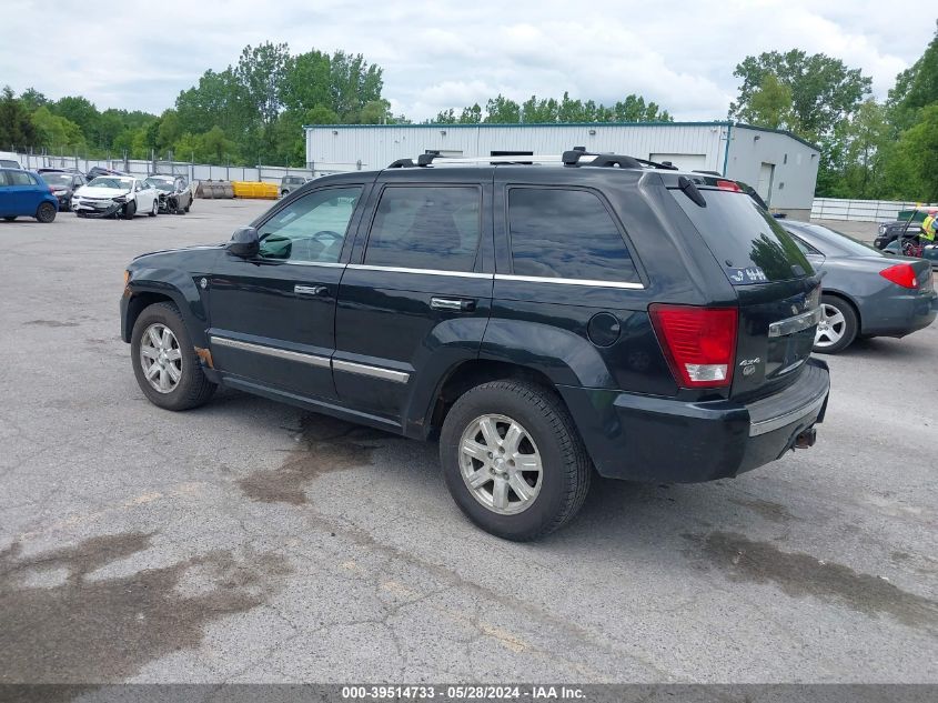 2008 Jeep Grand Cherokee Overland VIN: 1J8HR682X8C234604 Lot: 39514733