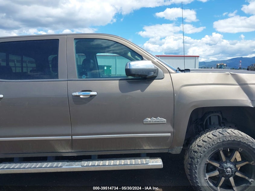 2014 Chevrolet Silverado 1500 High Country VIN: 3GCUKTEC3EG332744 Lot: 39514734