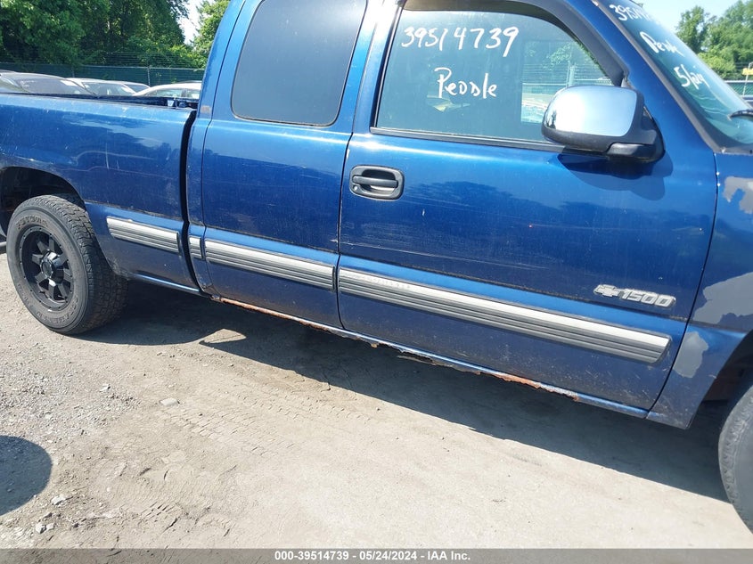 2002 Chevrolet Silverado 1500 Ls VIN: 2GCEC19VX21278395 Lot: 39514739