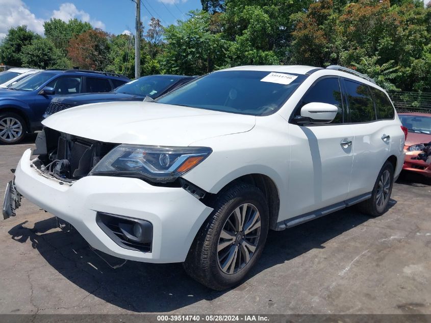 2017 Nissan Pathfinder Sv VIN: 5N1DR2MM2HC636330 Lot: 39514740