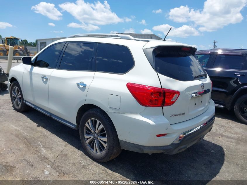 2017 Nissan Pathfinder Sv VIN: 5N1DR2MM2HC636330 Lot: 39514740