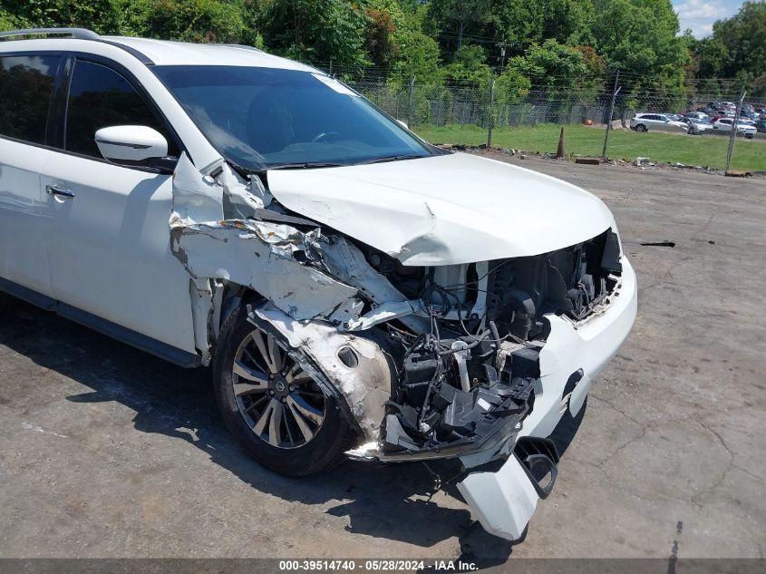 2017 Nissan Pathfinder Sv VIN: 5N1DR2MM2HC636330 Lot: 39514740