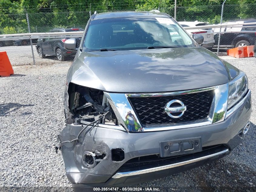 2015 Nissan Pathfinder Platinum/S/Sl/Sv VIN: 5N1AR2MM1FC637016 Lot: 39514747