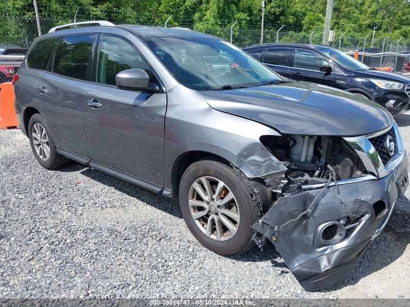 2015 Nissan Pathfinder Platinum/S/Sl/Sv VIN: 5N1AR2MM1FC637016 Lot: 39514747