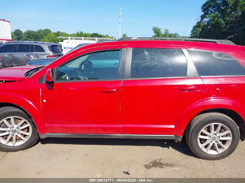 2013 Dodge Journey Sxt VIN: 3C4PDCBBXDT709739 Lot: 39514771