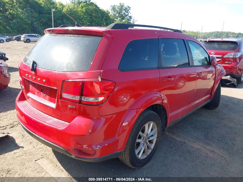 2013 Dodge Journey Sxt VIN: 3C4PDCBBXDT709739 Lot: 39514771