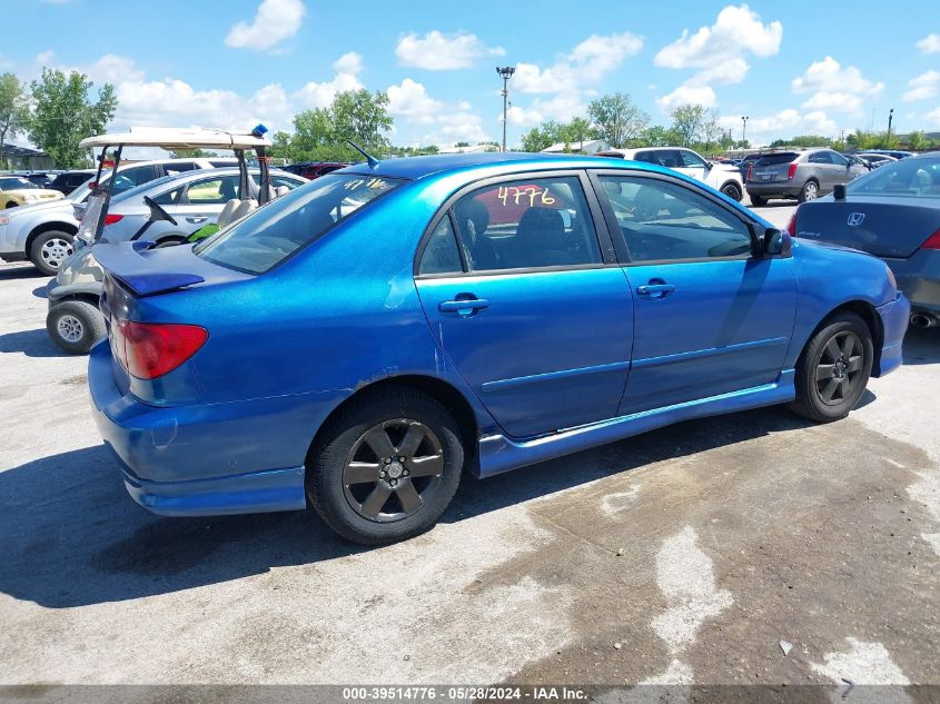 2004 Toyota Corolla S VIN: 1NXBR32EX4Z280206 Lot: 39514776