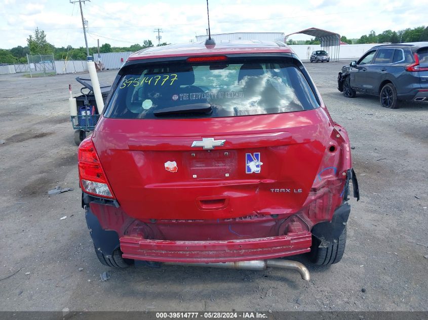 2015 Chevrolet Trax 1Ls VIN: KL7CJKSB7FB068987 Lot: 39514777