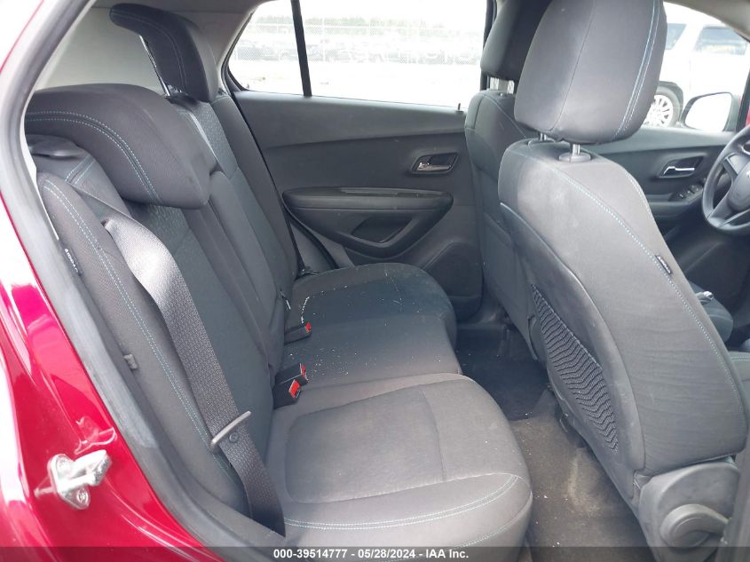 2015 Chevrolet Trax 1Ls VIN: KL7CJKSB7FB068987 Lot: 39514777