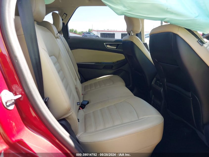 2017 Ford Edge Sel VIN: 2FMPK4J98HBC08131 Lot: 39514782