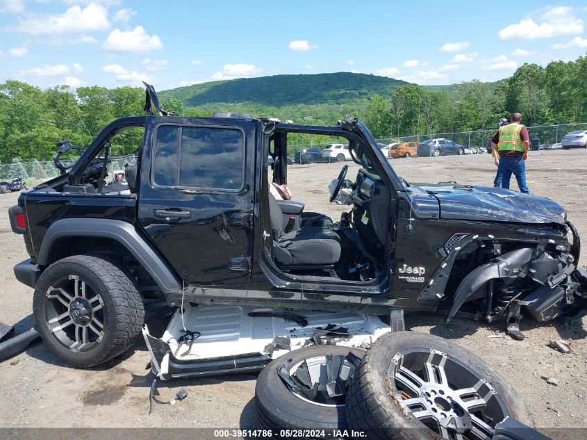 2020 Jeep Wrangler Unlimited Sport S 4X4 VIN: 1C4HJXDN4LW226171 Lot: 39514786