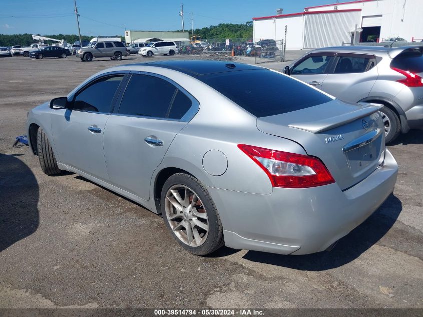 2011 Nissan Maxima 3.5 Sv VIN: 1N4AA5AP3BC851792 Lot: 39514794