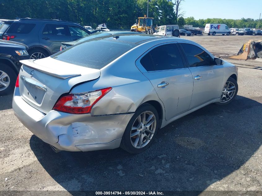 2011 Nissan Maxima 3.5 Sv VIN: 1N4AA5AP3BC851792 Lot: 39514794