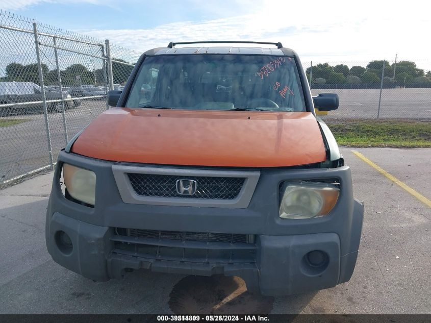 2003 Honda Element Ex VIN: 5J6YH28583L041741 Lot: 39514809