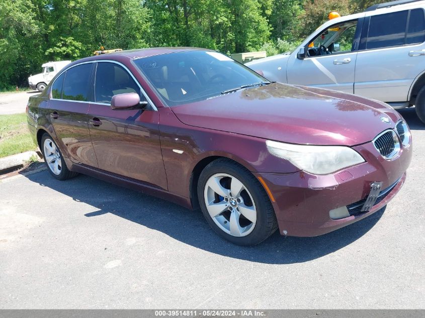 2008 BMW 528I VIN: WBANU53568CT19120 Lot: 39514811