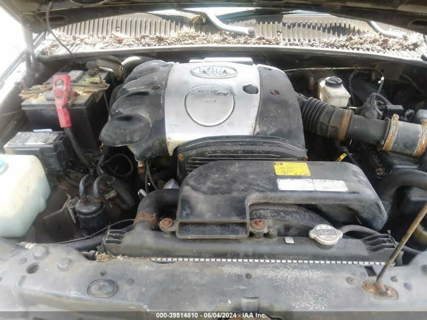 2001 Kia Sportage Ex/Limited VIN: KNDJA723815095381 Lot: 39514810