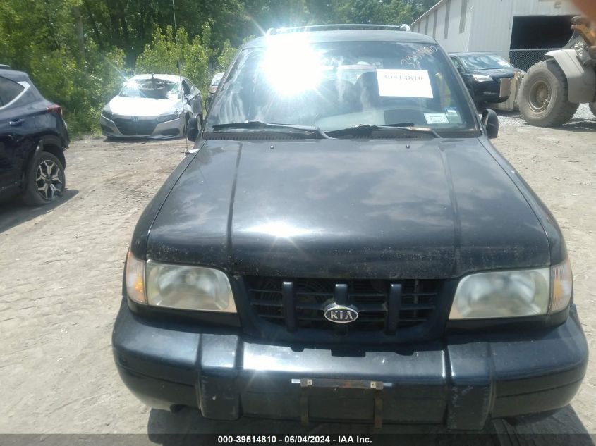 2001 Kia Sportage Ex/Limited VIN: KNDJA723815095381 Lot: 39514810