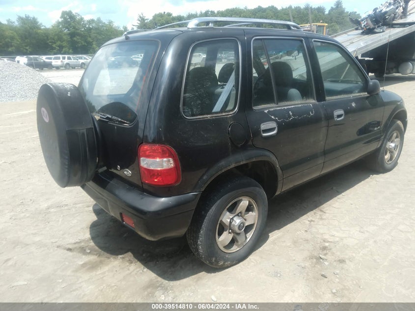 2001 Kia Sportage Ex/Limited VIN: KNDJA723815095381 Lot: 39514810
