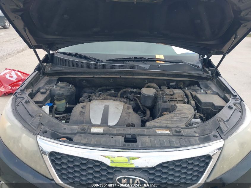 2012 Kia Sorento Ex V6 VIN: 5XYKU4A22CG233946 Lot: 39514817
