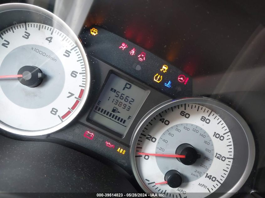 2012 Subaru Impreza 2.0I VIN: JF1GPAA61CH234503 Lot: 39514823