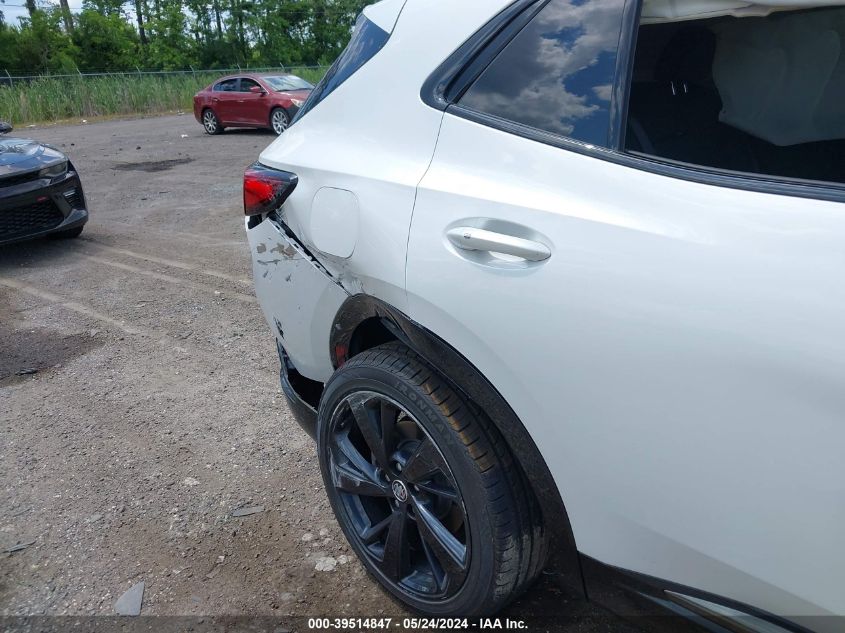 2023 Buick Envision Essence Fwd VIN: LRBFZNR44PD077586 Lot: 39514847