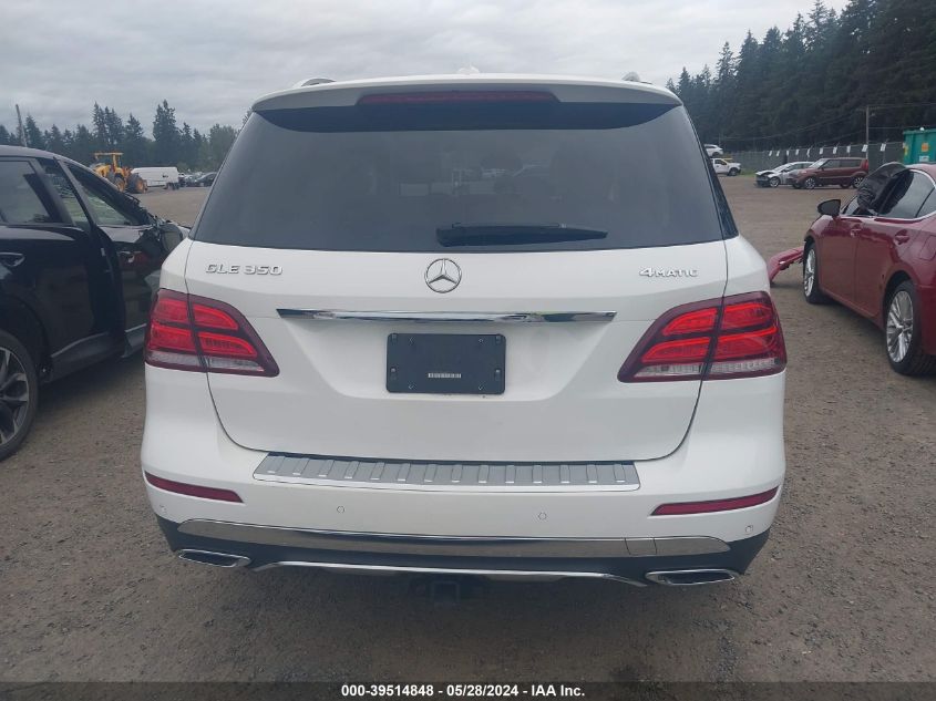 2018 Mercedes-Benz Gle 350 4Matic VIN: 4JGDA5HB6JB098079 Lot: 39514848