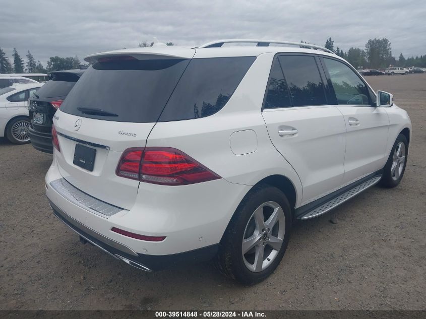 2018 Mercedes-Benz Gle 350 4Matic VIN: 4JGDA5HB6JB098079 Lot: 39514848