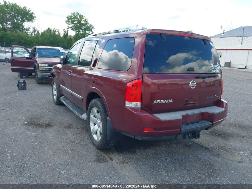 2011 Nissan Armada Sl VIN: 5N1BA0ND1BN610041 Lot: 39514849