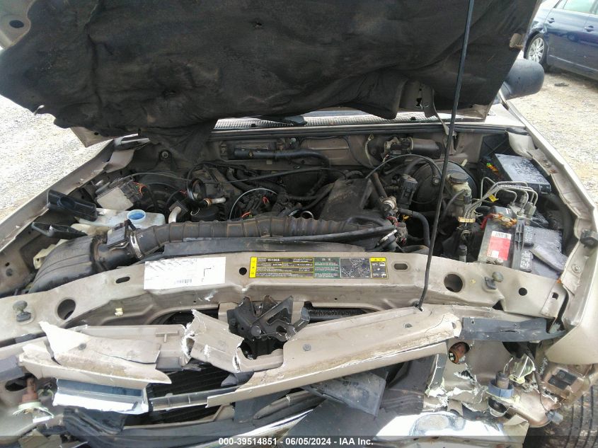 2003 Ford Ranger Edge/Tremor/Xl/Xlt VIN: 1FTYR14UX3PB75797 Lot: 39514851