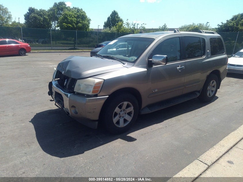 2006 Nissan Armada Le VIN: 5N1AA08B46N743341 Lot: 39514852