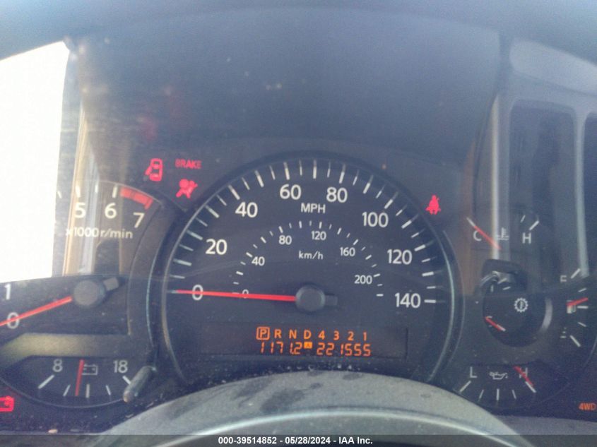 2006 Nissan Armada Le VIN: 5N1AA08B46N743341 Lot: 39514852