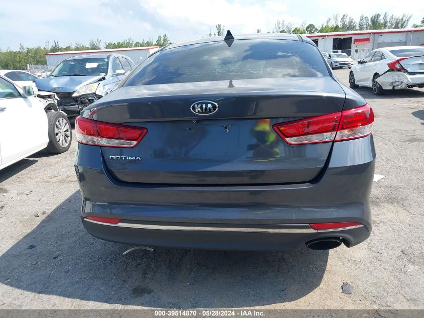 2017 Kia Optima Lx VIN: 5XXGT4L33HG140704 Lot: 39514870