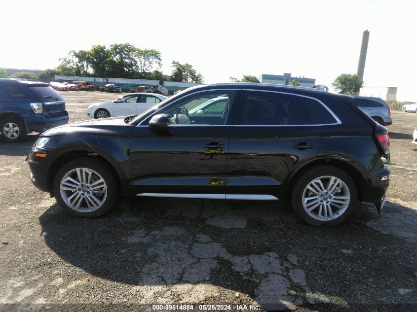 2018 Audi Q5 2.0T Premium/2.0T Tech Premium VIN: WA1BNAFY2J2220902 Lot: 39514884